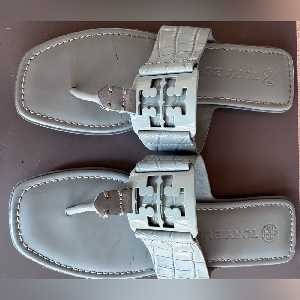 Tory Burch Georgia Sandals Northern Blue